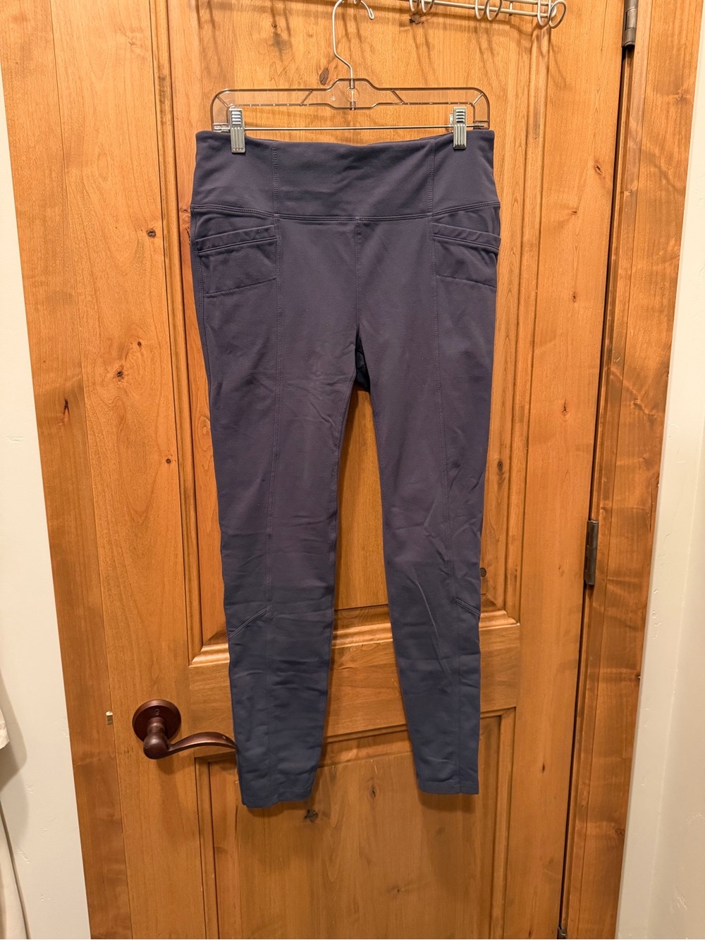 Athleta Gray High-Rise Leggings